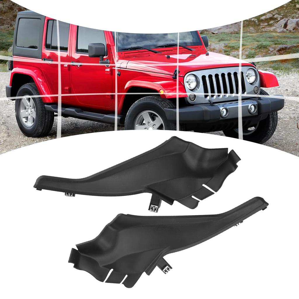 2 32 221222 3 2pcs Mudguard Cowl Cover Cap Trim For Jeep For Cherokee 14-18 Mudguard Cowl Cover Cap Trim Panel Left Right Side