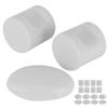 Set da 4 Pomelli per Porta Scorrevoli per Doccia Domestica Maniglie per Porte in Vetro per Bagno Ferramenta (L38)Maniglia L38W