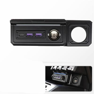Car Central Control Expand USB Charging Port For Suzuki Jimny JB64 JB74 2019-24