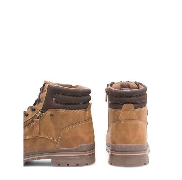 Kotníkové boty Lanetti 22MW2042, hnědé