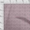 oneOone Cotton Flex Dark Peach Orange Fabric Leaves & Floral Block Sewing Craft Projects Fabric Prints By Yard 40 Inch