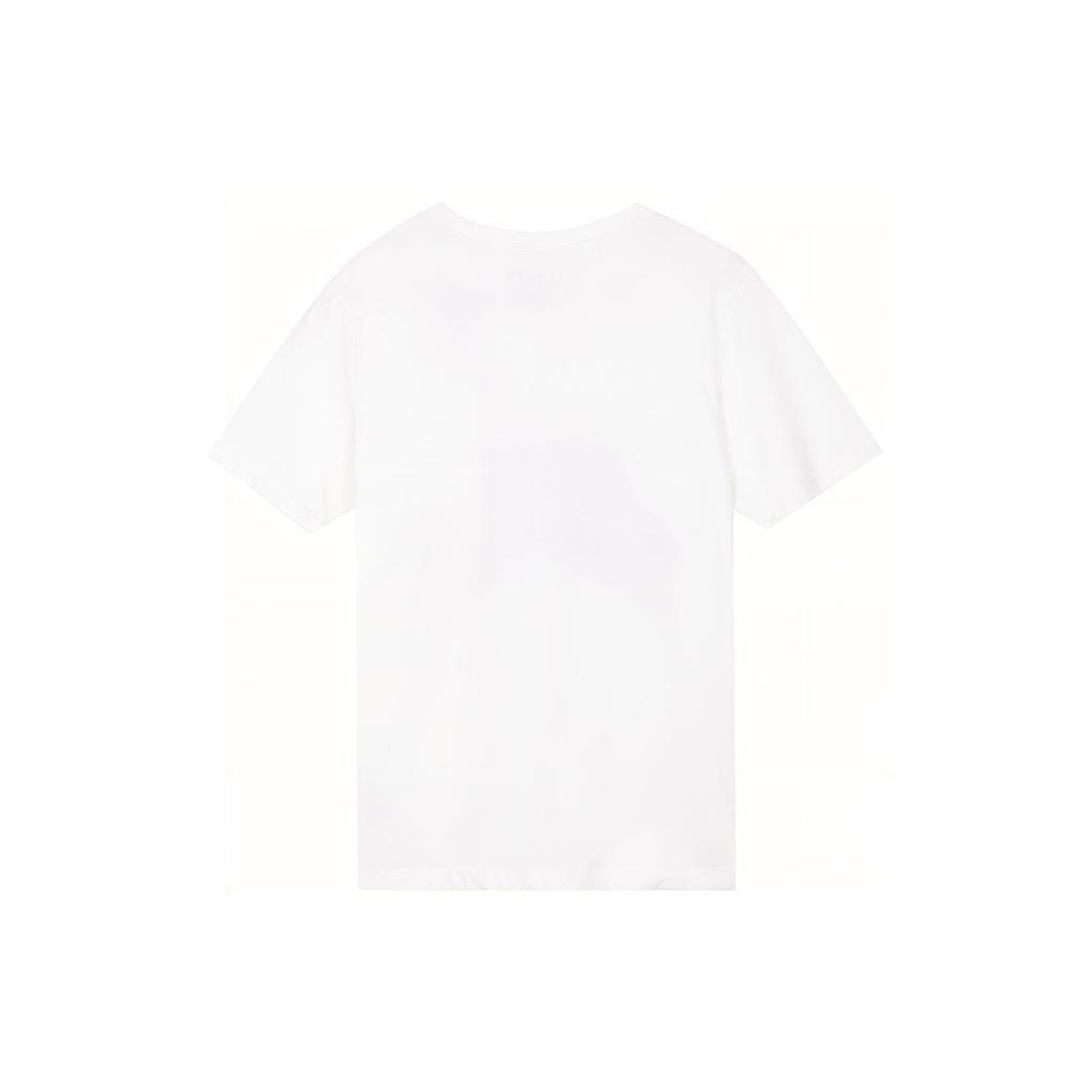 Air Jordan Jumpman Logo Print Knit Sports Crew Neck Short Sleeve T-Shirt Men Tops White DH9493-100