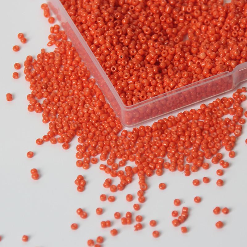 2mm Jednokolorowe szklane koraliki do samodzielnego tworzenia biżuterii - kolczyki, bransoletki, naszyjniki, akcesoria