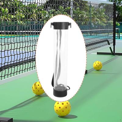 Pickleball Ball Retriever Lightweight Sturdy Tennis Grabber Picker Tube Holds 6 Balls