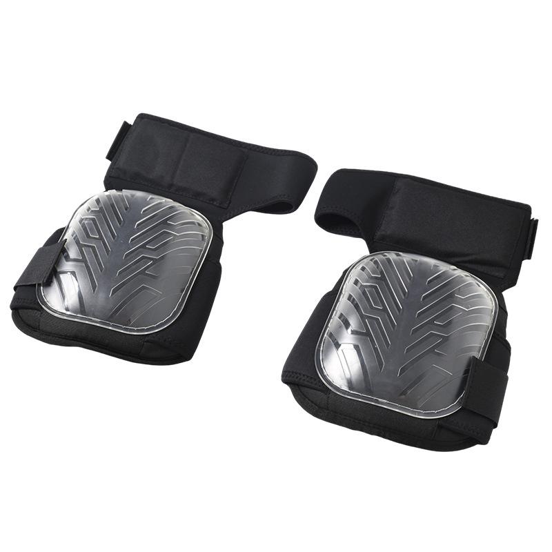 Extended Thick Wear-Resistant Silicone Knee Pad for Outdoor Work & Repair - Non-Slip, Hard Shell Protection