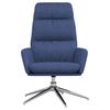 Recliner Chair Blue Fabric