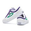 New FILA Light Weight Casual Shoes White/Green/Purple Women's F12W034423FWG