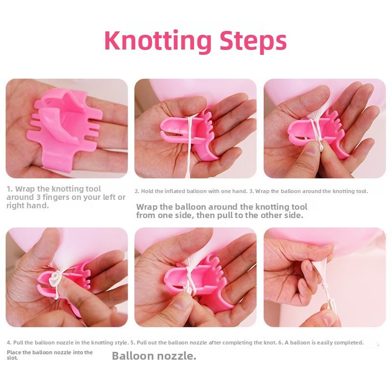 Wedding Balloon Knotting Tool Easy To Use Balloon Decorations for Birthday Parties And Weddings Comprehensive Wedding Supplies