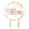 Cake topper LED - Merry Christmas