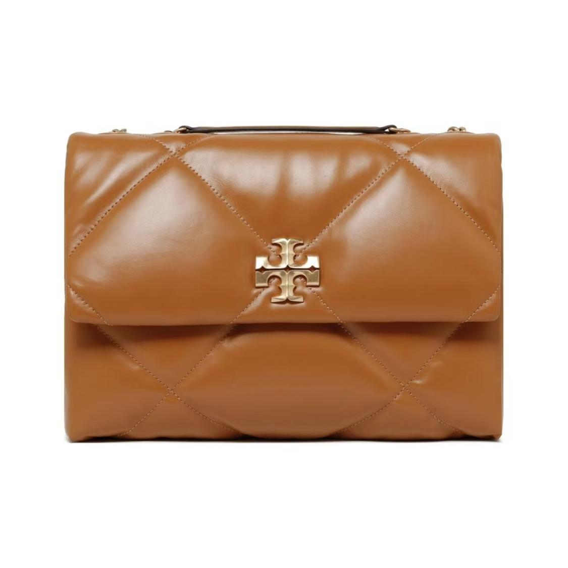 

Tory Burch Kira Diamond Quilt Chain Shoulder Bag Women Shoulder Bag Brown 154704-200 Basic Set (Bag+Dust Bag)