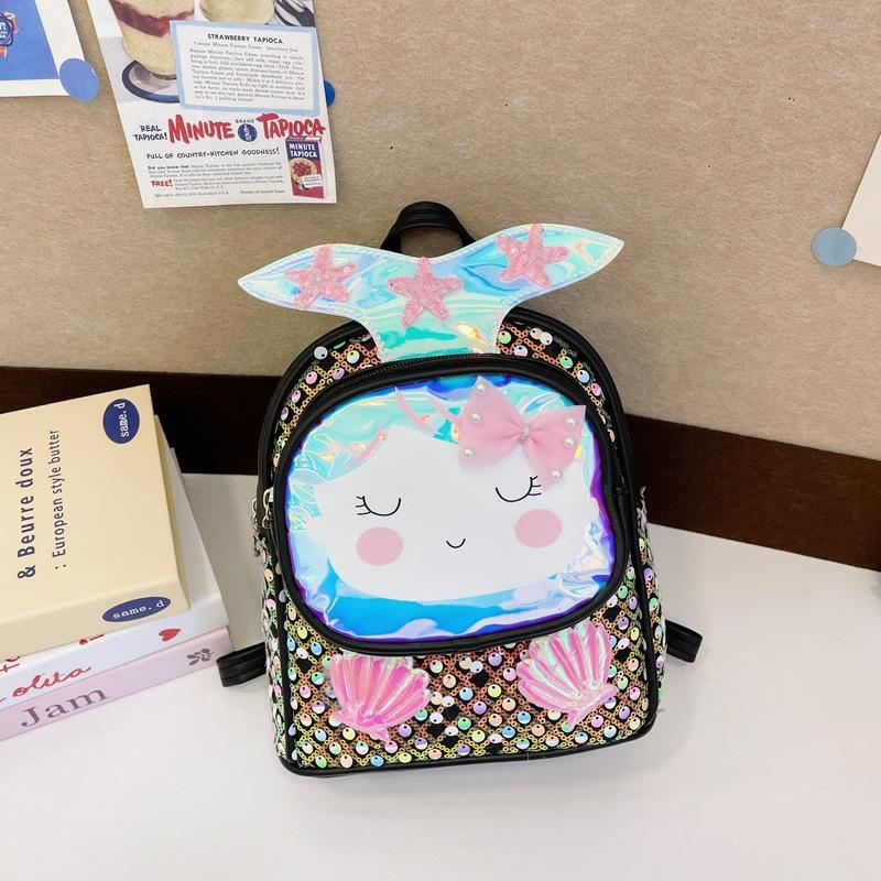 School Bag Girl Small Class Love Backpack Lightweight Versatile Children's Bag Going Out Snack Bag