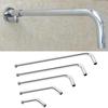 1Pc Wall Shower Arm Rust Proof Shower Head Extension Pipe Stainless Steel Arm Bracket Bathroom Home Accessories