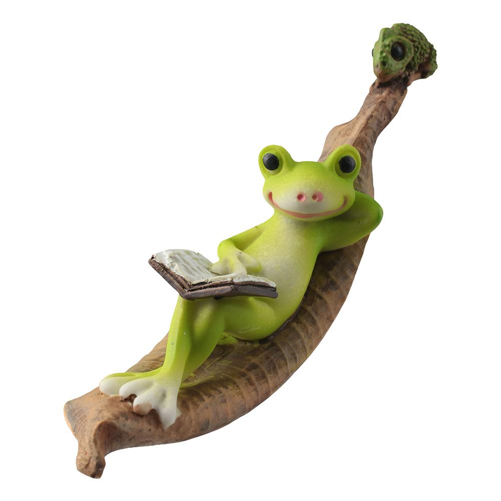 

Frog Frog Statue Green Garden Decorations Beautiful Frog Flower Pot Decoration Living Room style 1
