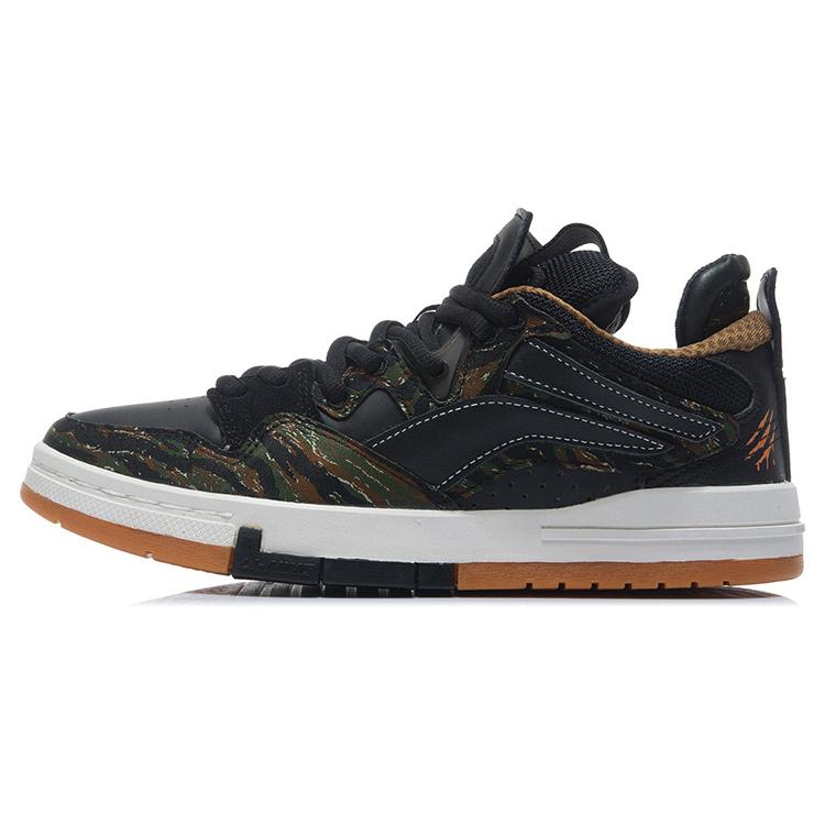 

Li Ning Wave PRO Textile, Synthetic Leather Slip Resistant, Abrasion Resistant, Lightweight Low top Skateboard Shoes AECS001-3 39