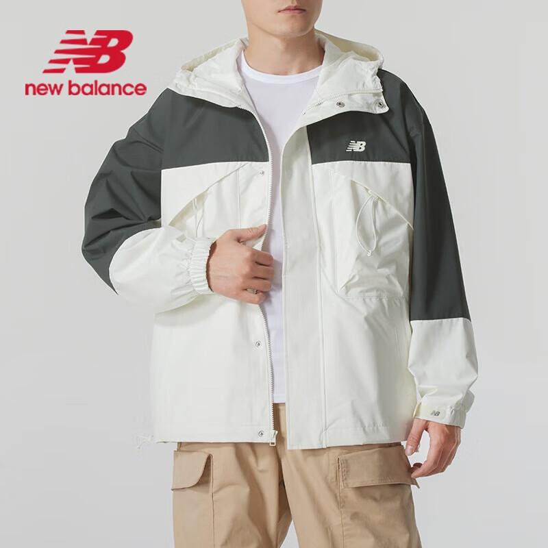 Мужская ветровка с капюшоном свободного кроя New Balance M