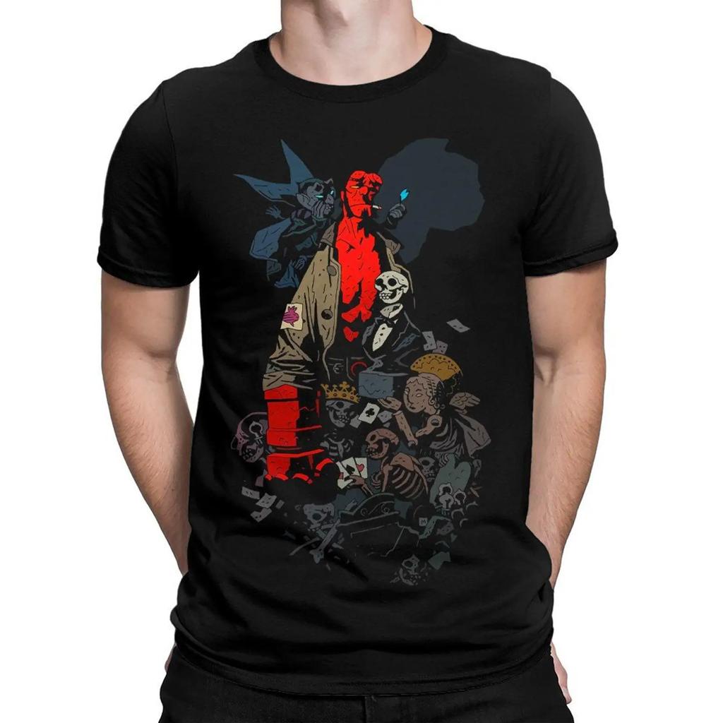 Hellboy Comics T Shirt Unisexs And Unisexs Sizes Bc 197 Vintage Comfortable Versatile Stylish Designer Clothes Streetwear