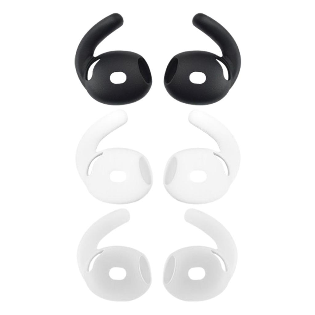 1/5Pair Soft Silicone Ear Pads Eartips Earphone Silicone Case In-ear Earbuds For 4 In Ear Earphones