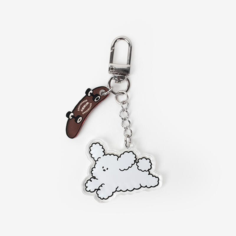 Skating Windy Acrylic Keychain