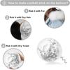 Silver White  Balloon Garland Arch Kit Metallic Confetti Globos Wedding Baby Shower Birthday Party Decorations Supplies