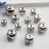14K Gold Filled Frosted Square Spacer Beads for DIY Jewelry