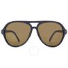 Calvin Klein Brown Pilot Men S SunglaSSeS ck19532S 410 58