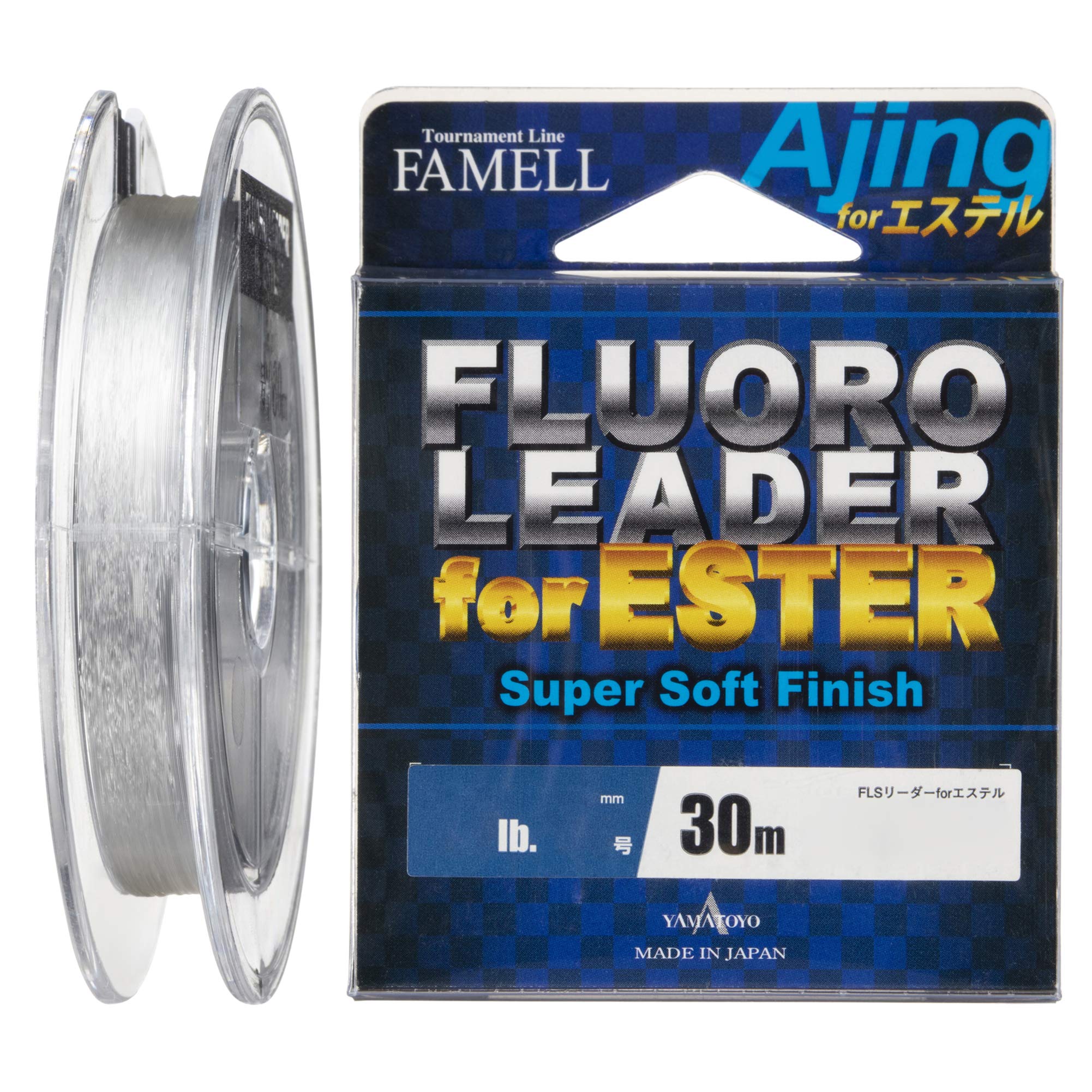

YAMATOYO Line Fluoro Leader for Ester 30m Transparent No. 0.6