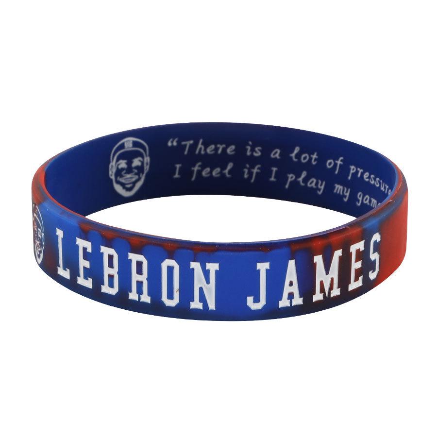 Basketball Glow Wristband: Kobe, James, Curry, Irving, Durant, Inspirational Silicone Bracelet