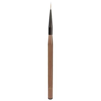 Nagelliner Pinsel Professioneller Grober Stiel Nail Art Zeichenpinsel Transparent Kaffee Lang