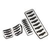Car Pedals Gas Brake Pedal Foot Rest Pedal Cover for Land Rover Freelander 2 2007-2014 Stainless Steel Protector Accessories