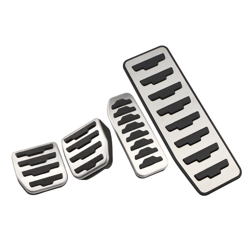 Car Pedals Gas Brake Pedal Foot Rest Pedal Cover for Land Rover Freelander 2 2007-2014 Stainless Steel Protector Accessories