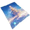 Dreamy Christmas Tree Flannel Blanket,sofa Blanket,office Nap Blanket,camping,picnicking,children's Room,bedroom,living Room