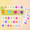Magnetic Caterpillar Shape Game: Educational Toy for Early Childhood Logic and Matching Skills