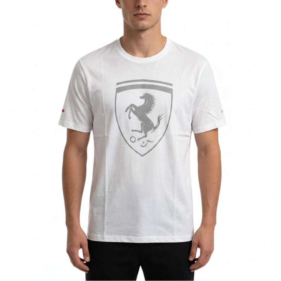 Puma X Ferrari Круглый вырез Свитшот Простая короткая футболка Мужская футболка 573009-04 M