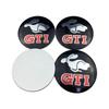 4pcs 56mm Car Wheel Center Sticker for ABT Golf 5 6 Polo Passat Tiguan CC Bettle Bora Touran MK4 Scirocco Santana