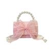 Trendy 2024 Mini Lace Coin Purse Stylish Square Crossbody Bag For Girls