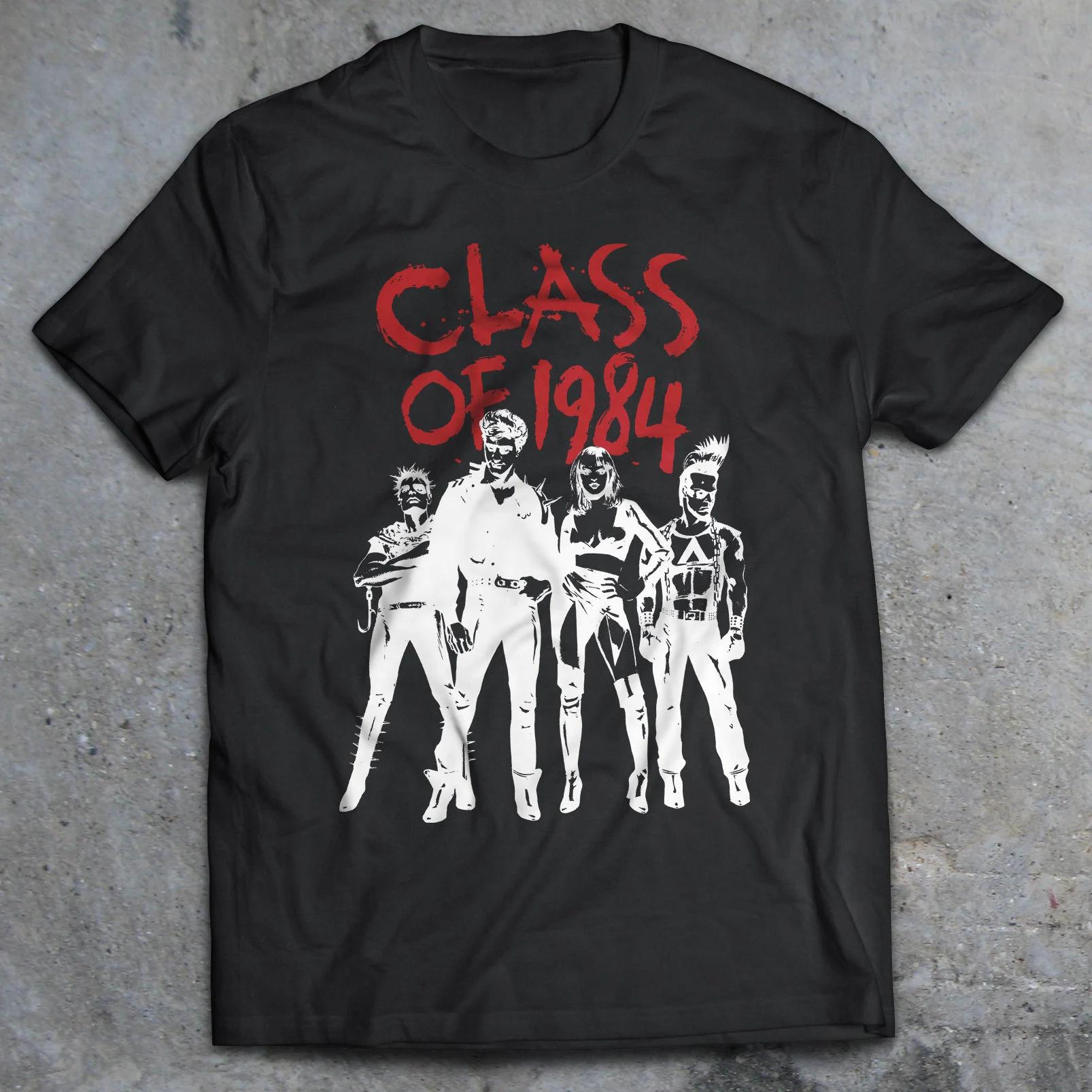 Class of 1984 TShirt Cult Punk Movie 80s Horror Shirt Fear Teenage Head Suburbia Repo Man Michael J Fox Over The Edge S