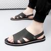 Business Summer Men's Sandals Classic and Gentleman Style Casual Party and Office Comfortable Flat Bottomed Shoes Breathable