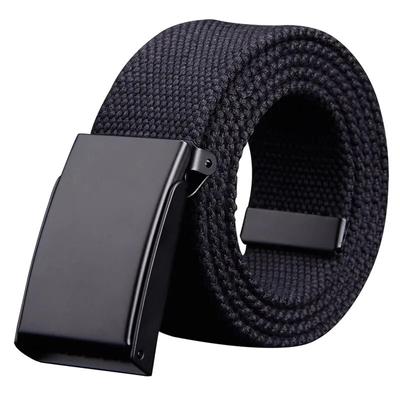 Męski Pasek Moda Nowy Unisex Pasek do Spodni Damski Pasek Płócienny Pasek Oddychający Outdoor Taktyczny Do Jeansów Regulowany Pasek do Talii
