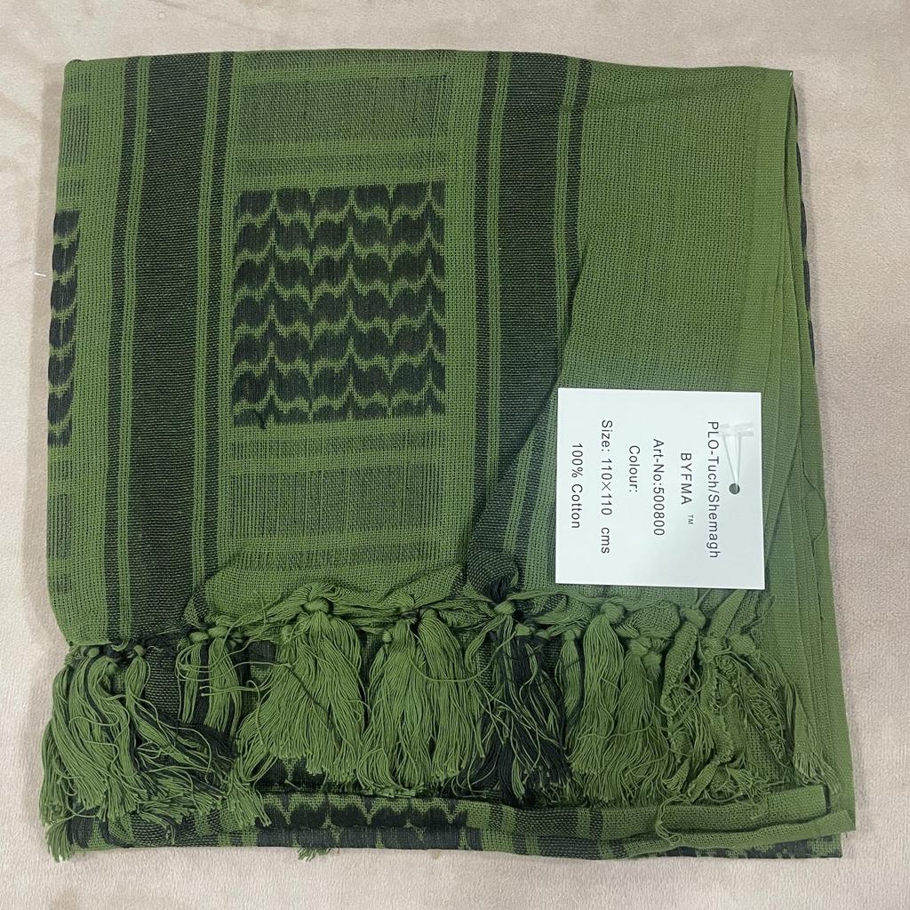 Cotton Camouflage Arab Headscarf & Outdoor Shawl Face Mask - Men's Jacquard Square Scarf