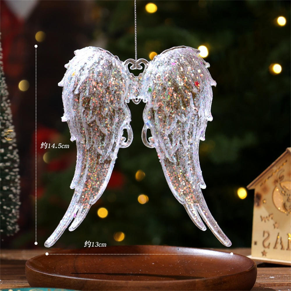 Acrylic Acrylic Snowflake Icicle Ornaments White Lifelike Drop Pendants Crystal Christmas Deer Pendant Xmas Tree New Year 2025