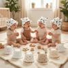Print Design Baby Sun Hat Breathable Bucket Hat Baby Portable Kids Beach Cap  for Travel Summer