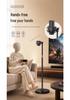 Professional Floor Microphone Stand with Weighted Round Base for Live Performances and Broadcasts