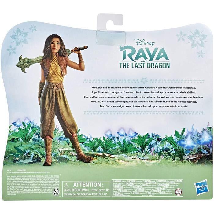 DISNEY - RAYA Et Le Dernier Dragon - Pack 7 Mini Figurines Histoire De Kumandra - Raya - Sisu - Ongis - Boun Et Sisu