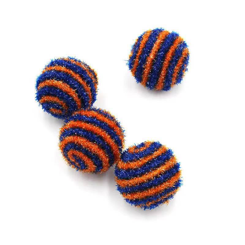 Feather Cat Toy Stick with Mint Ball and Colorful Mouse - Self-entertainment Cat Toy Supply