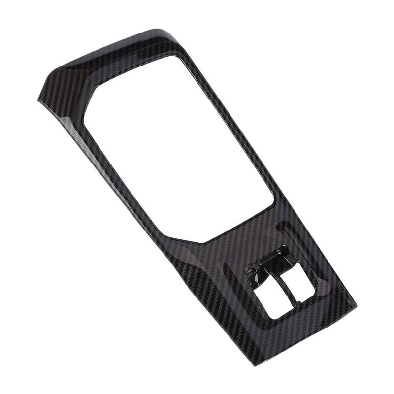 Car Gear Shift Panel Cover Trim Frame Fit For Toyota Grand Highlander 2024-2025 Carbon Fiber Style ABS