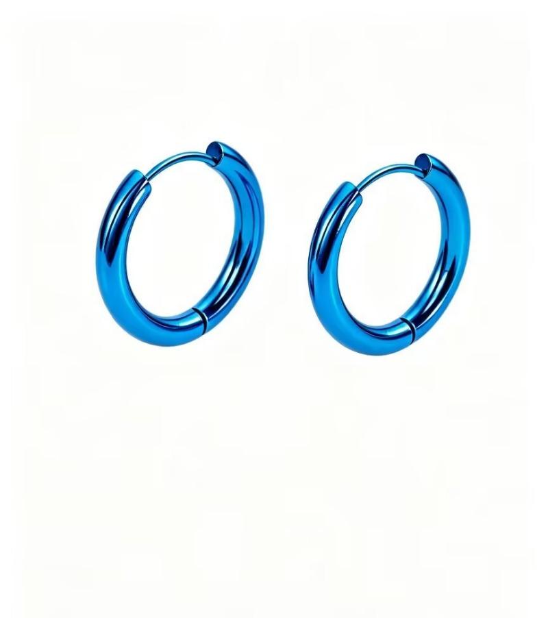 8/10/12/14/16/18/20mm Creolen für Damen Helix Creolen Knorpel Schmuck Ohrläppchen Creolen