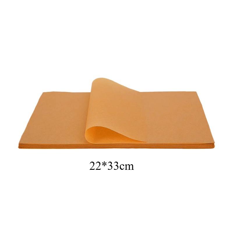 50 PCS Parchment Paper Precut Baking Sheets , Oil-Resistant, High-Temperature Baking Paper for Cooking, Roasting, and Food Prep