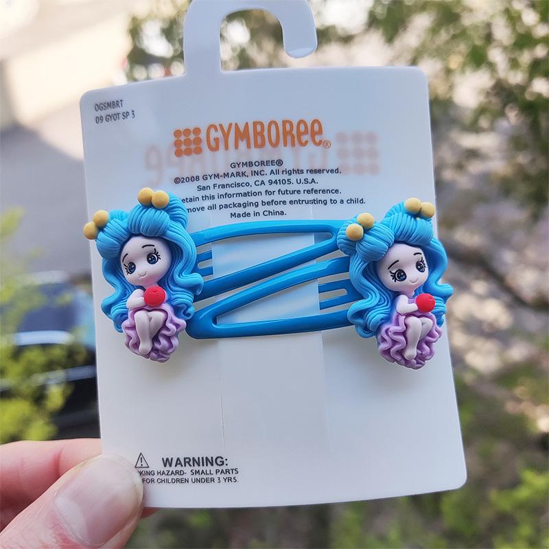 2PCS Cartoon Cute Princess Kids Elastic Hair Bands Children Hair Ties Girls Hair Accessories Baby Headdress