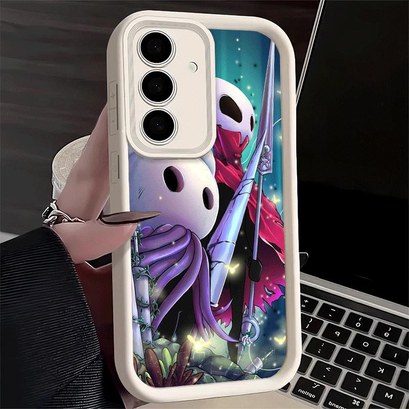 Phone Case for Samsung Galaxy S26 S25 Ultra S24 FE H-Hollow K-Knight Game Shell S23 Plus S22 + S21 S20 5G Soft Silicone Funda