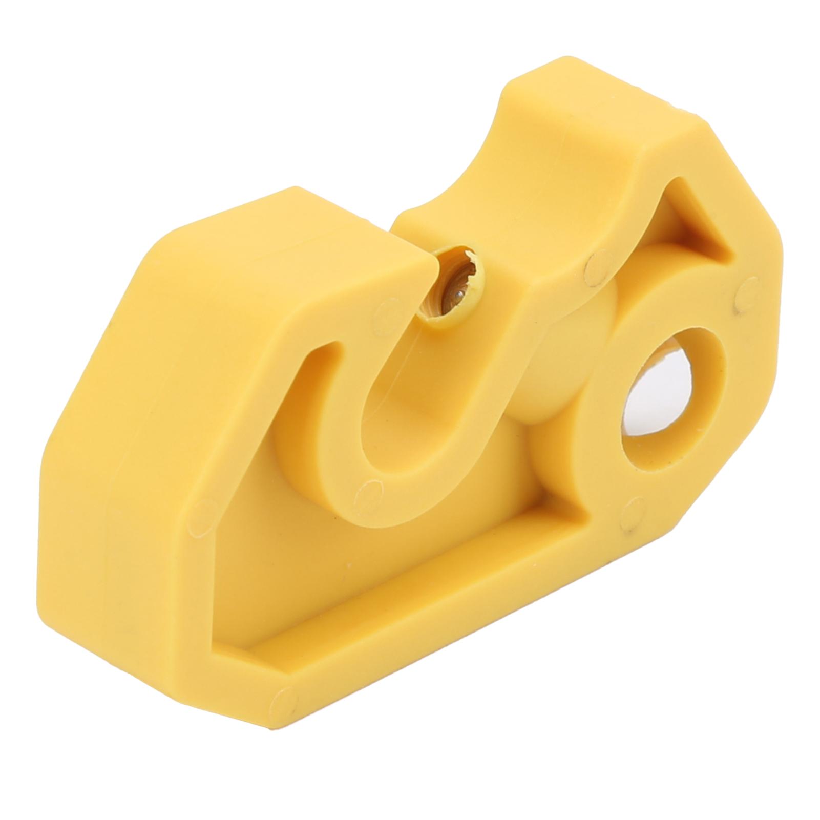 

Circuit Breaker Lock Single Pole Plastic Shell Miniature Air Switch Lockout Tool Yellow